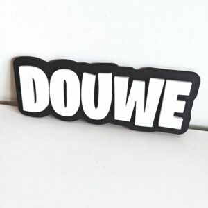 Naambord Fortnite thema